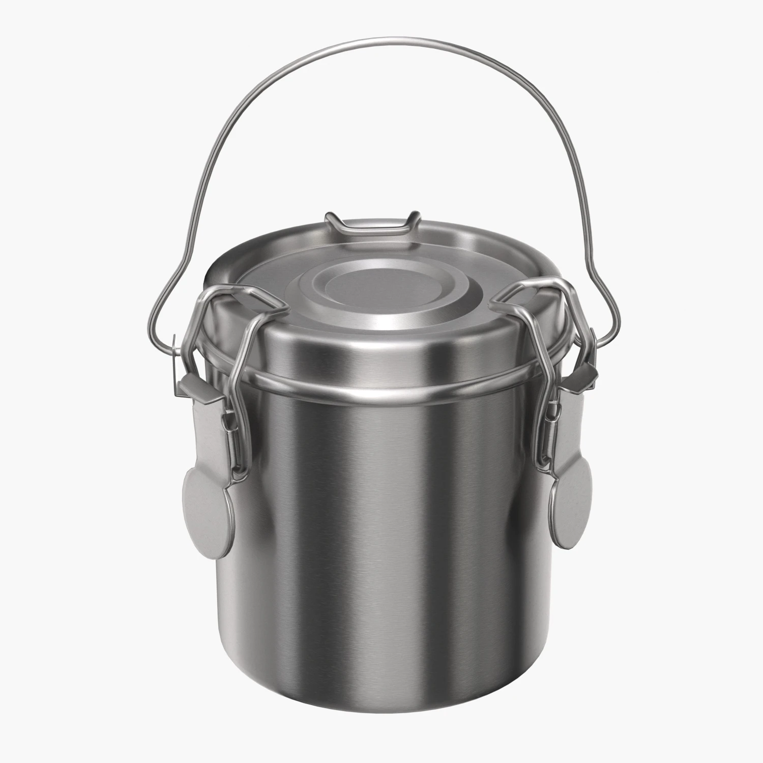 Guerrilla Painter Plein Air 10oz Stainless Steel Brush Washer 3D Model_01