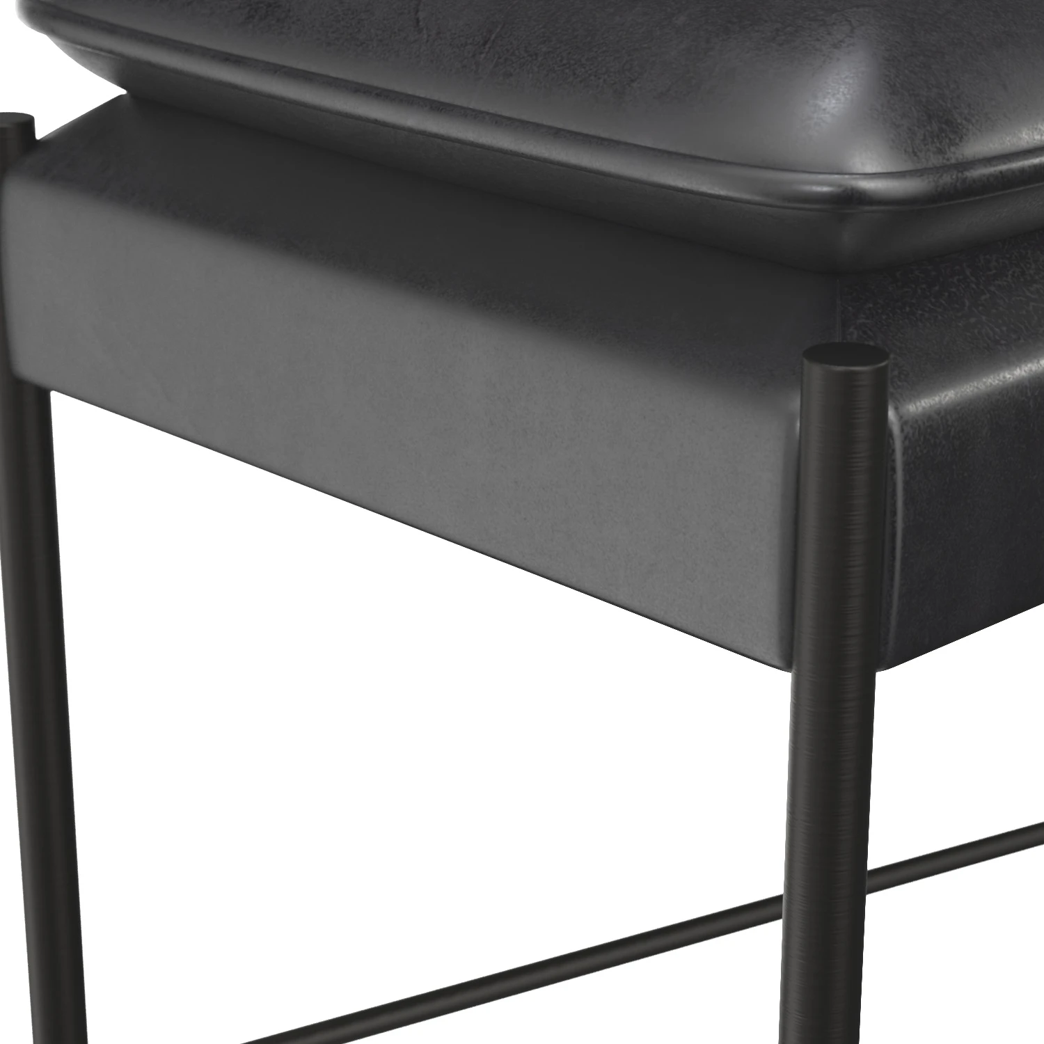 Kara Cushioned X Bench BCH6402A 3D Model_05