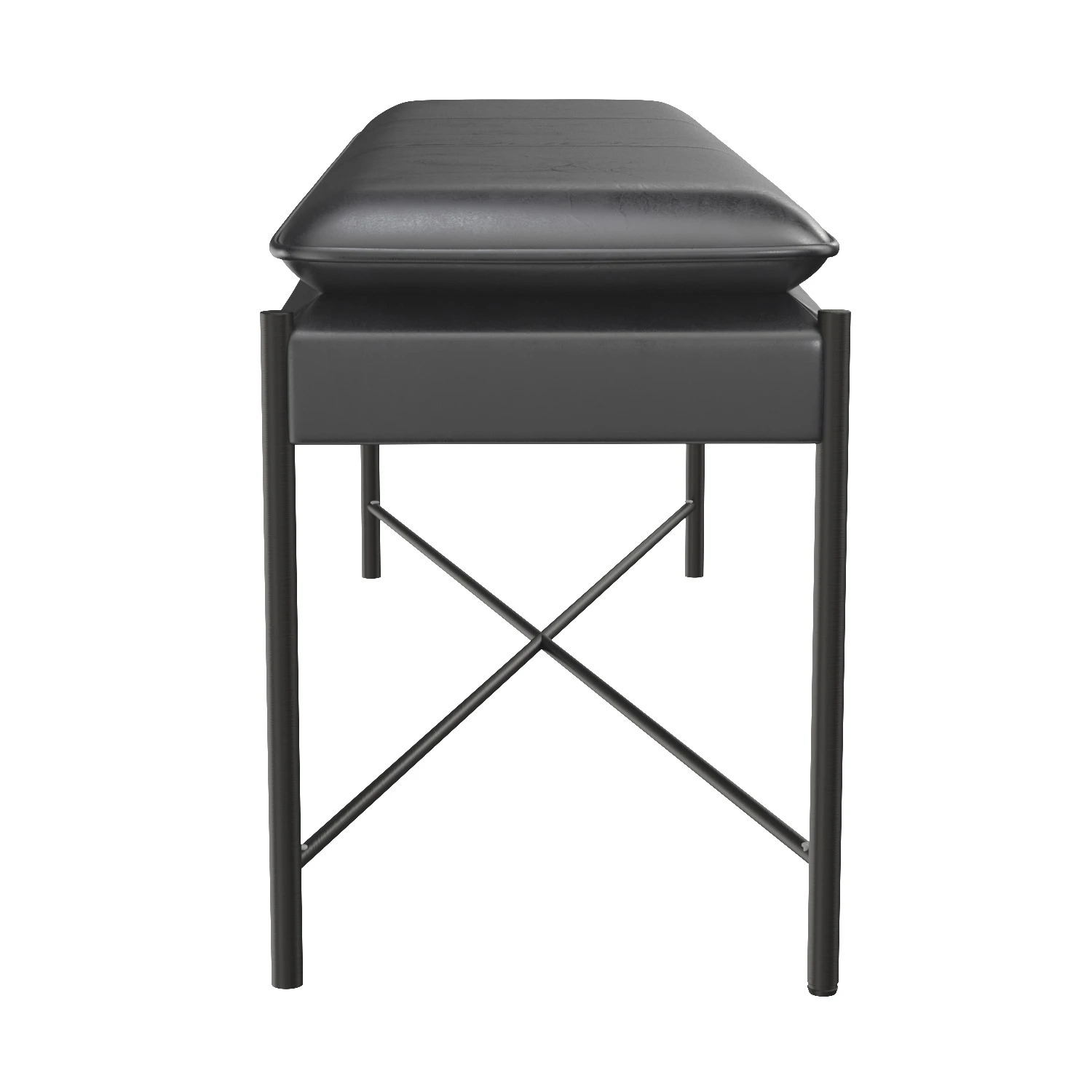 Kara Cushioned X Bench BCH6402A 3D Model_03