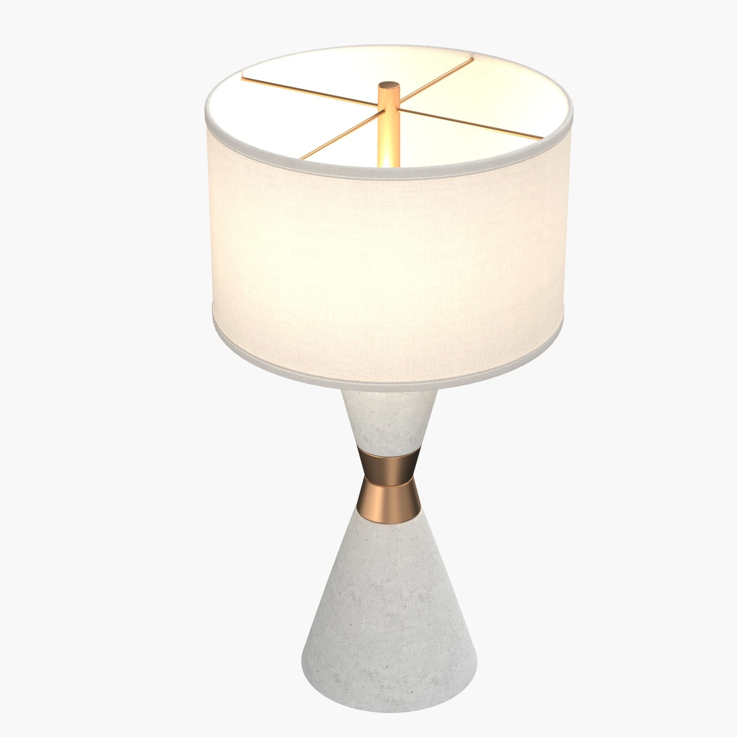 KINGSTOWN TO Two cone lamp 3D Model_06