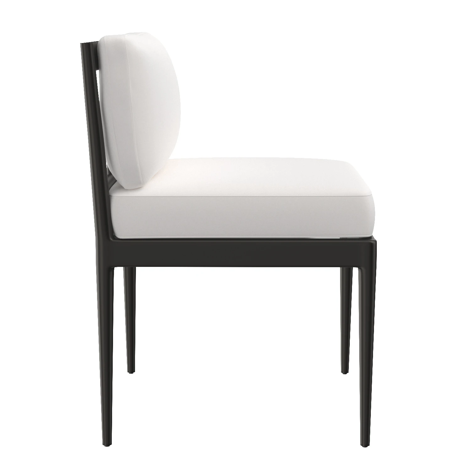 Laurel Aluminum Dining Side Chair 3D Model_03