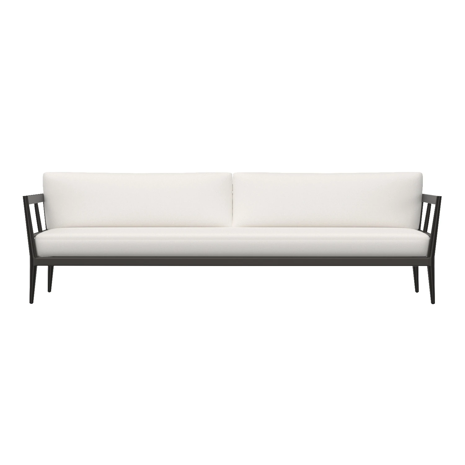 Laurel Aluminum Sofa 3D Model_01