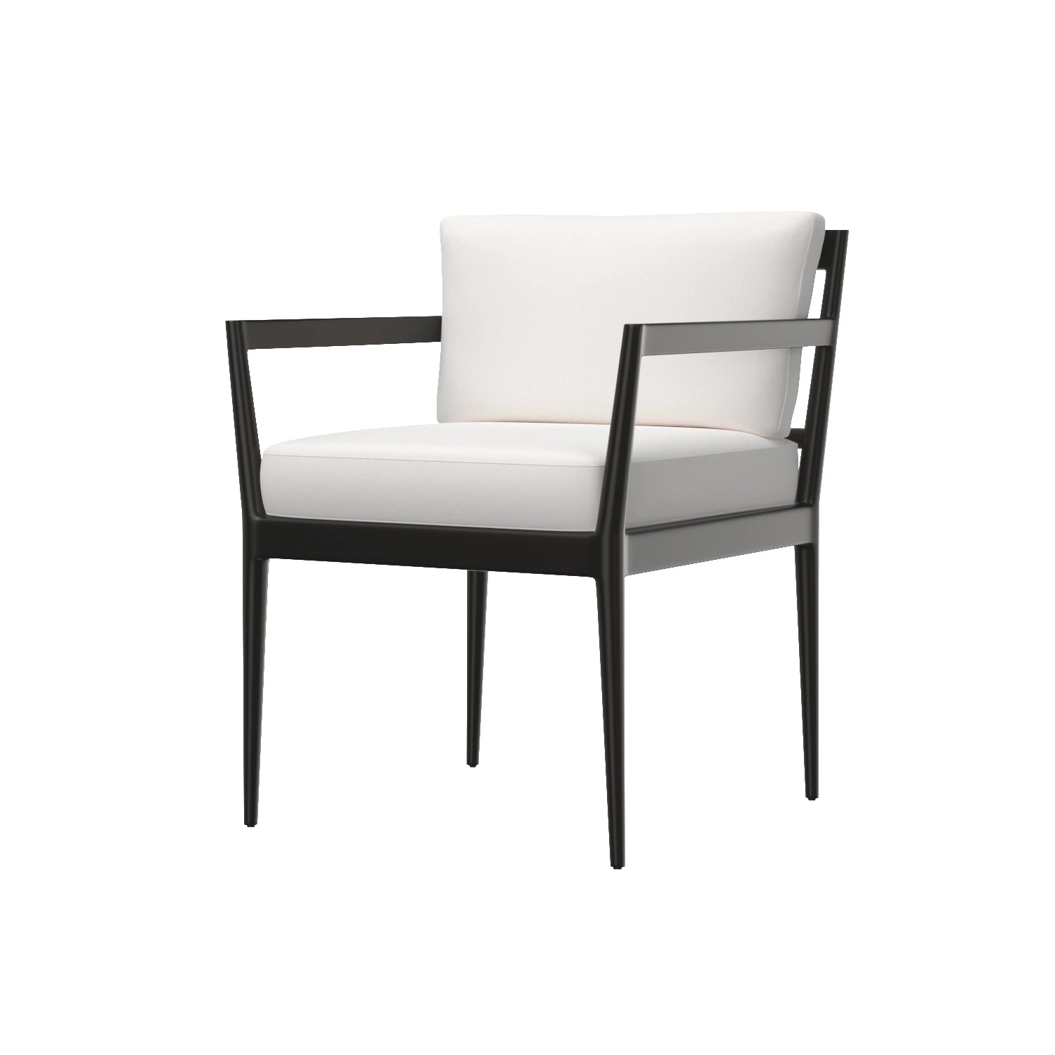 Laurel Dining Armchair 3D Model_01