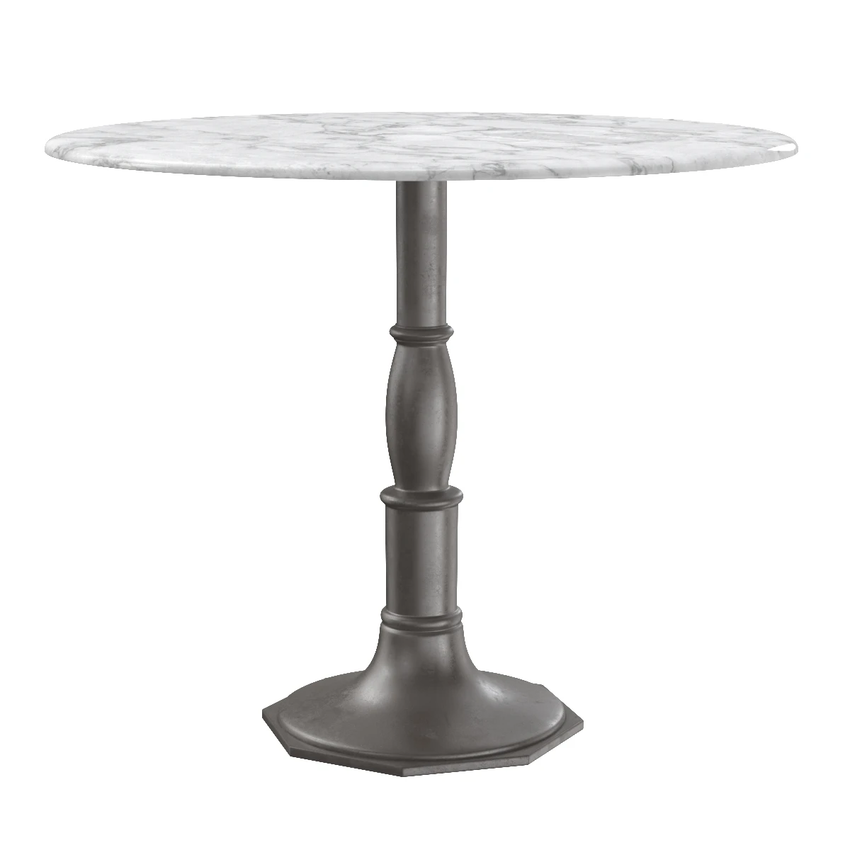 Lucy Round Dining Table 3D Model_04