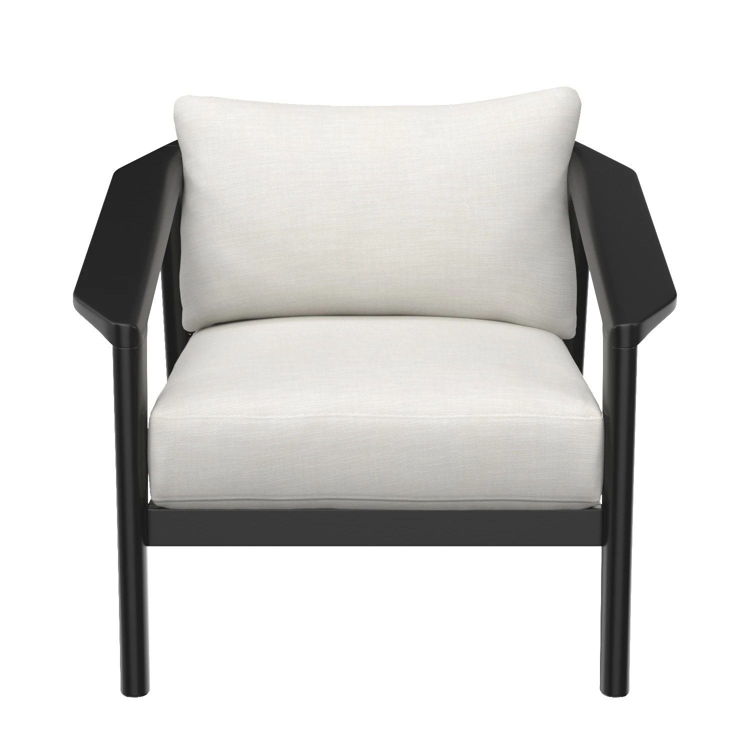 Malta Aluminum Lounge Chair 3D Model_04