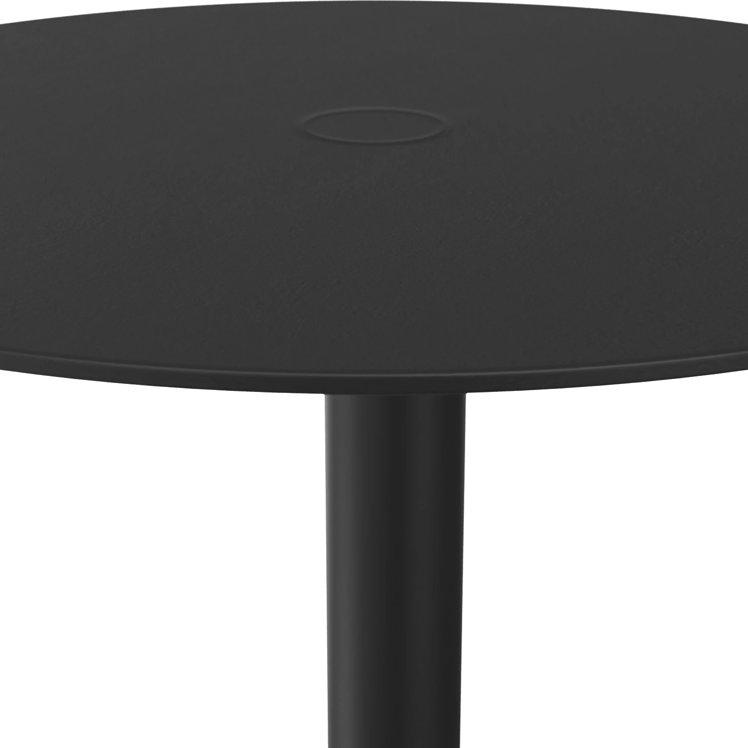 Mies Side Table Black Steel 3D Model_05