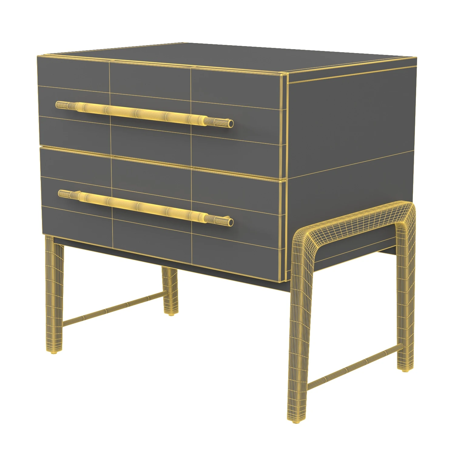 Rosedale Nightstand 3D Model_07