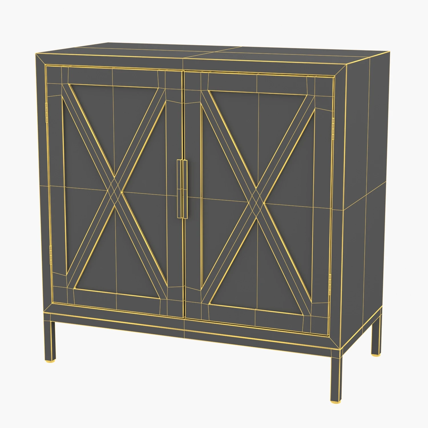 Stein World 17181 Great Platte Concrete Cabinet 3D Model_07