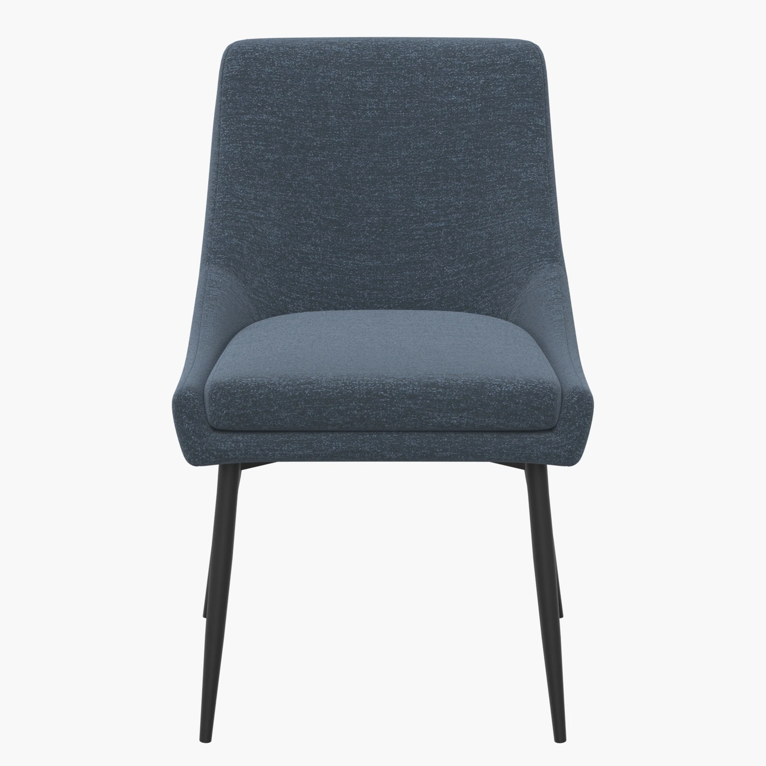 Viscount Upholstered Fabric Dining Chairs 3D Model_04