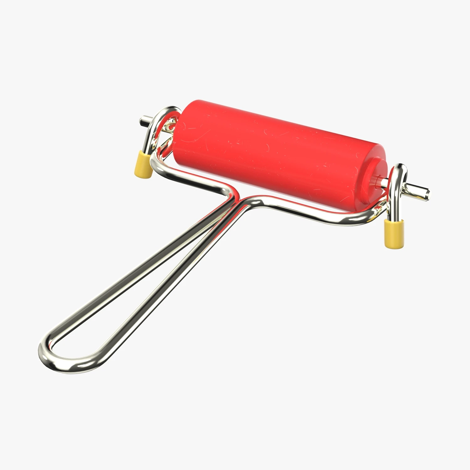 Inkssentials Inky Roller Brayer 2.25in Small 3D Model_01