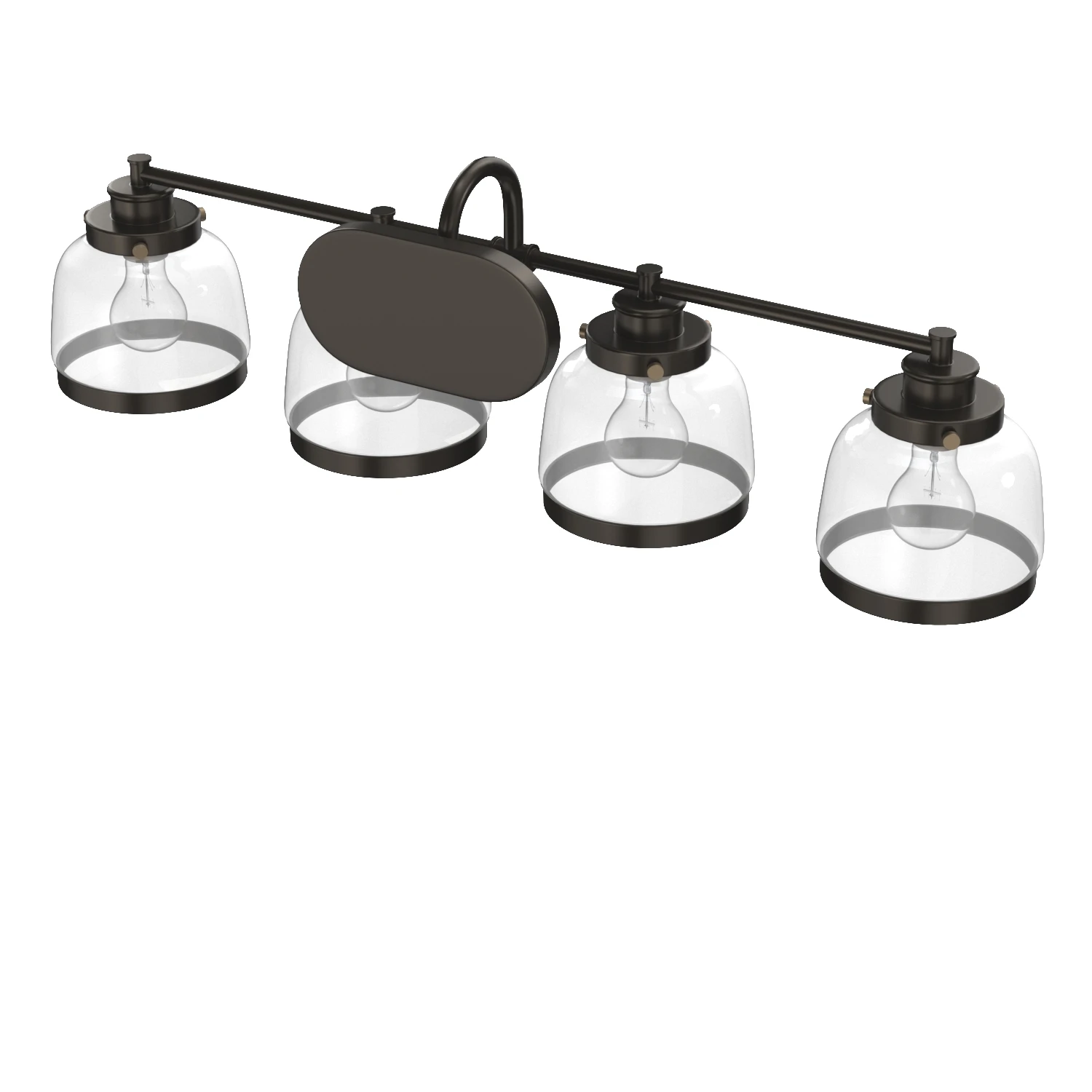 Judson Collection Four-Light Antique Bronze 3D Model_06