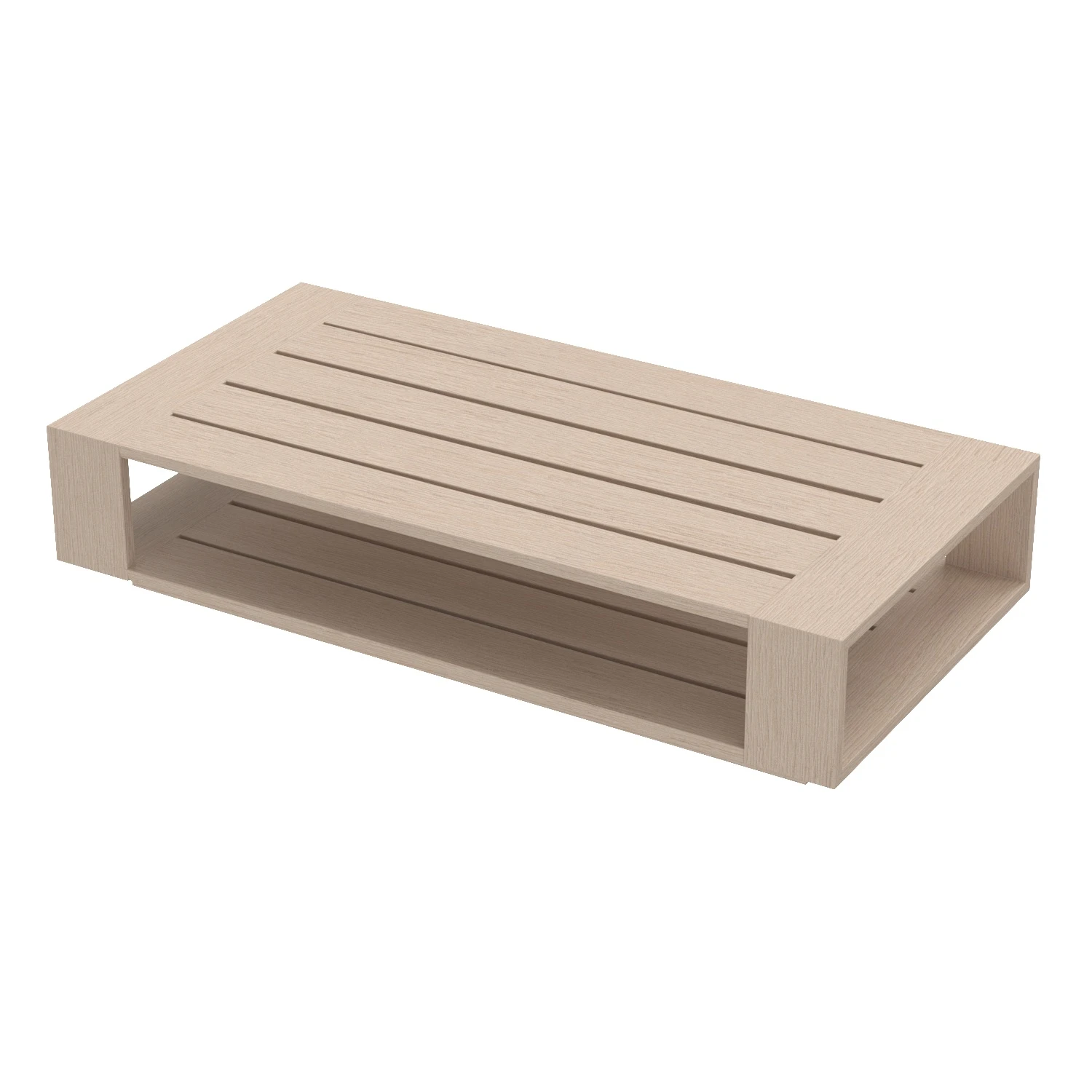 Massimo Teak Coffee Table 3D Model_06