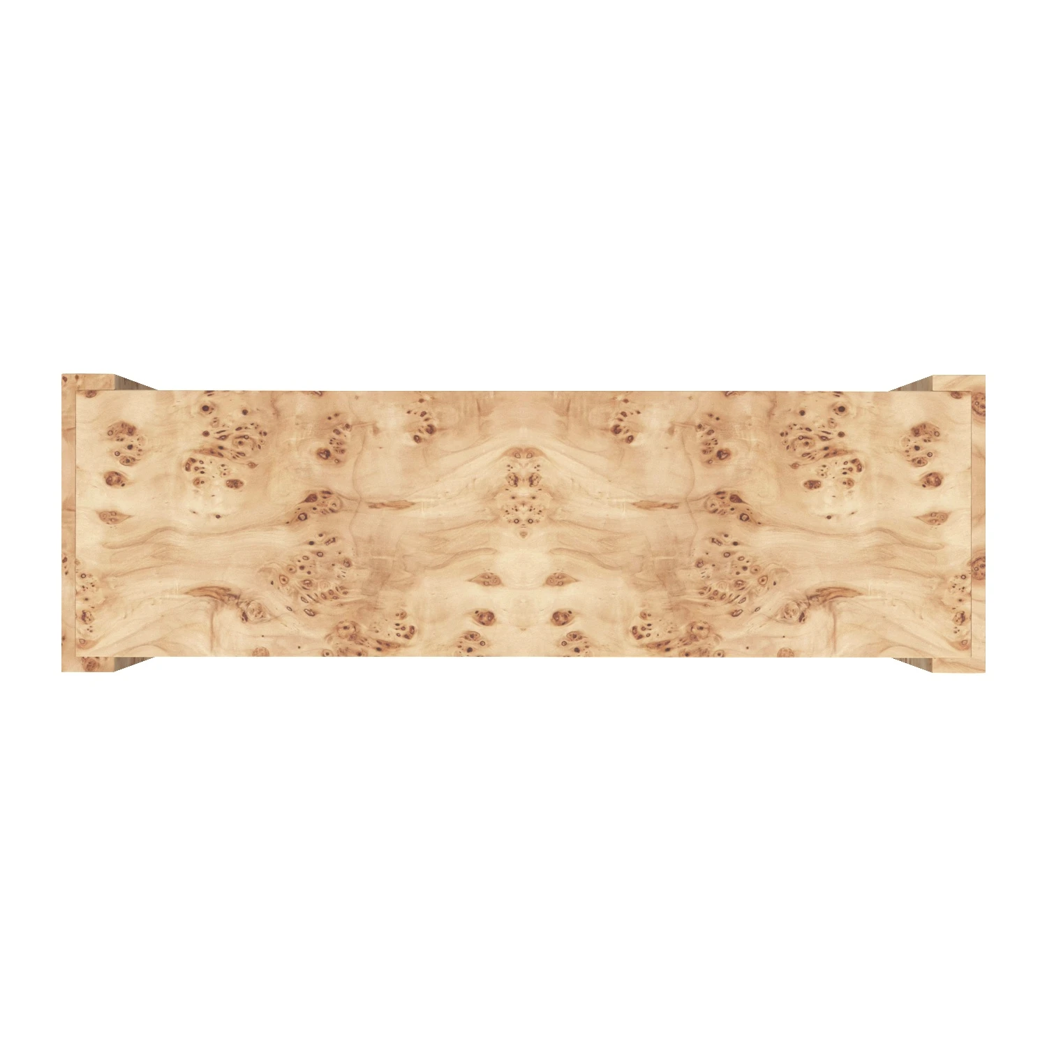 Niche Burl Wood Console Table 34in 3D Model_04