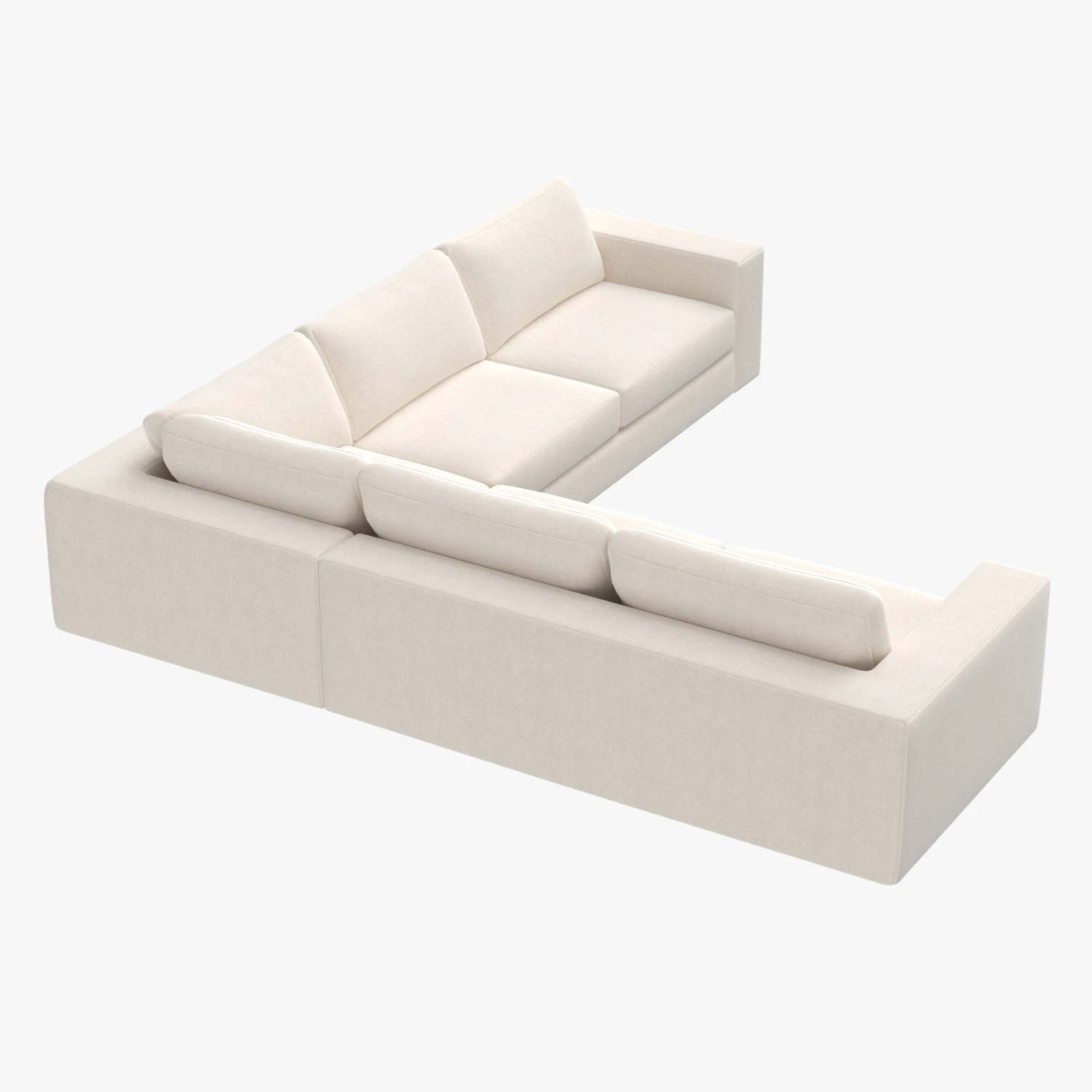 Oceanside 3-Piece Deep-Seat Corner Sectional 3D Model_06