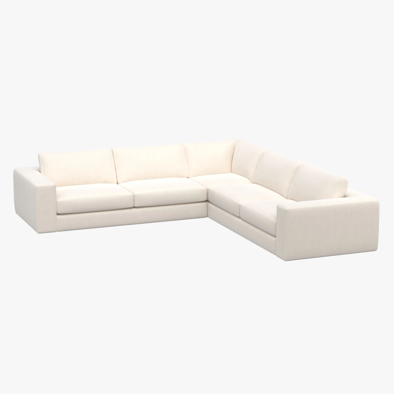 Oceanside 3-Piece Deep-Seat Corner Sectional 3D Model_01