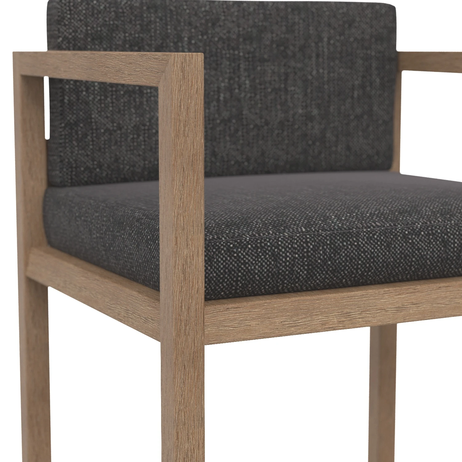 Paloma Teak Dining Armchair 3D Model_05