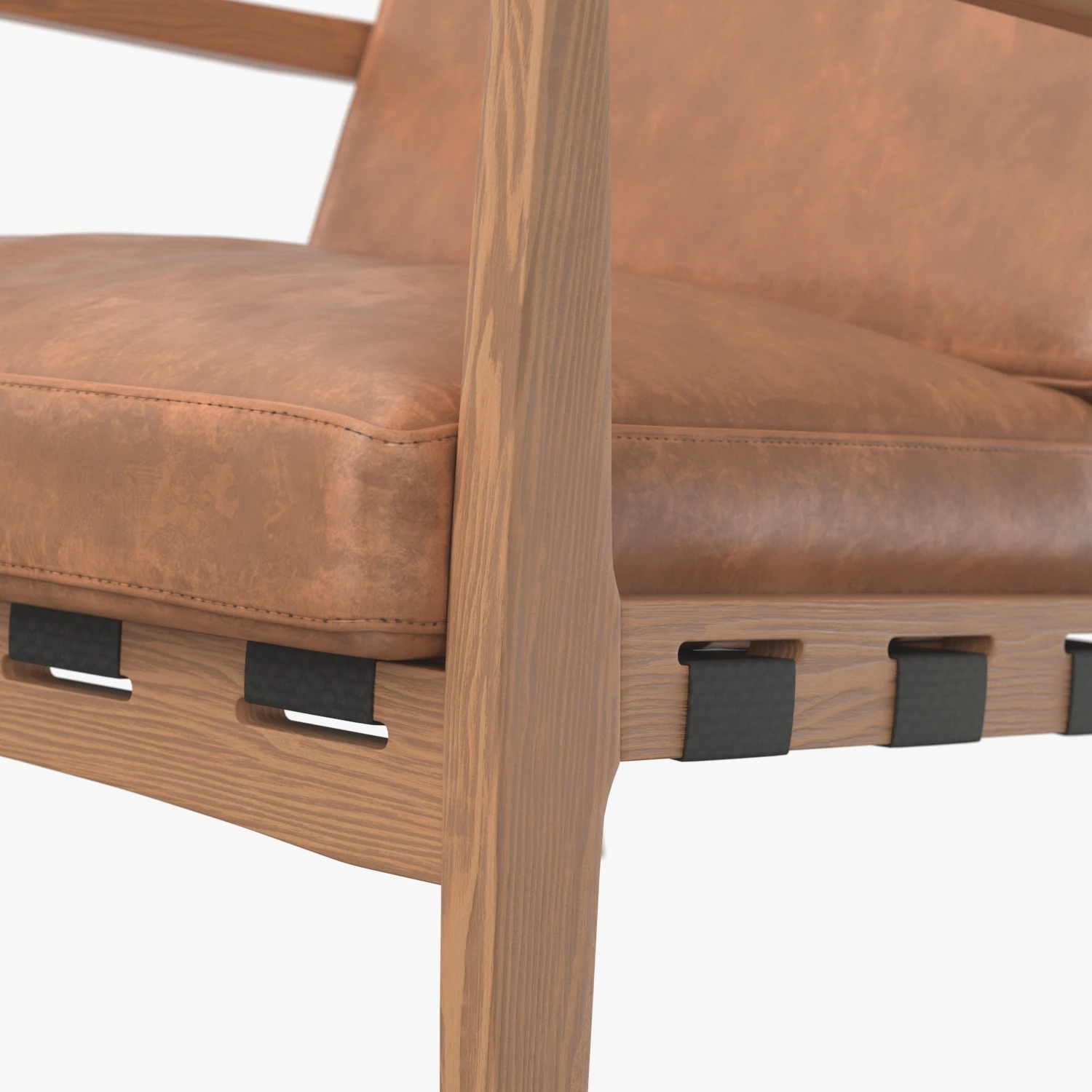 Silas Chair Sahara Tan 3D Model_05