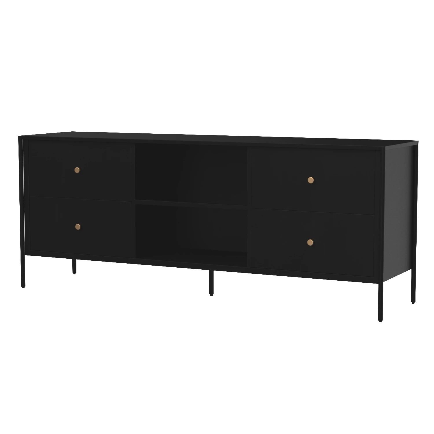 Soho Media Console 3D Model_01
