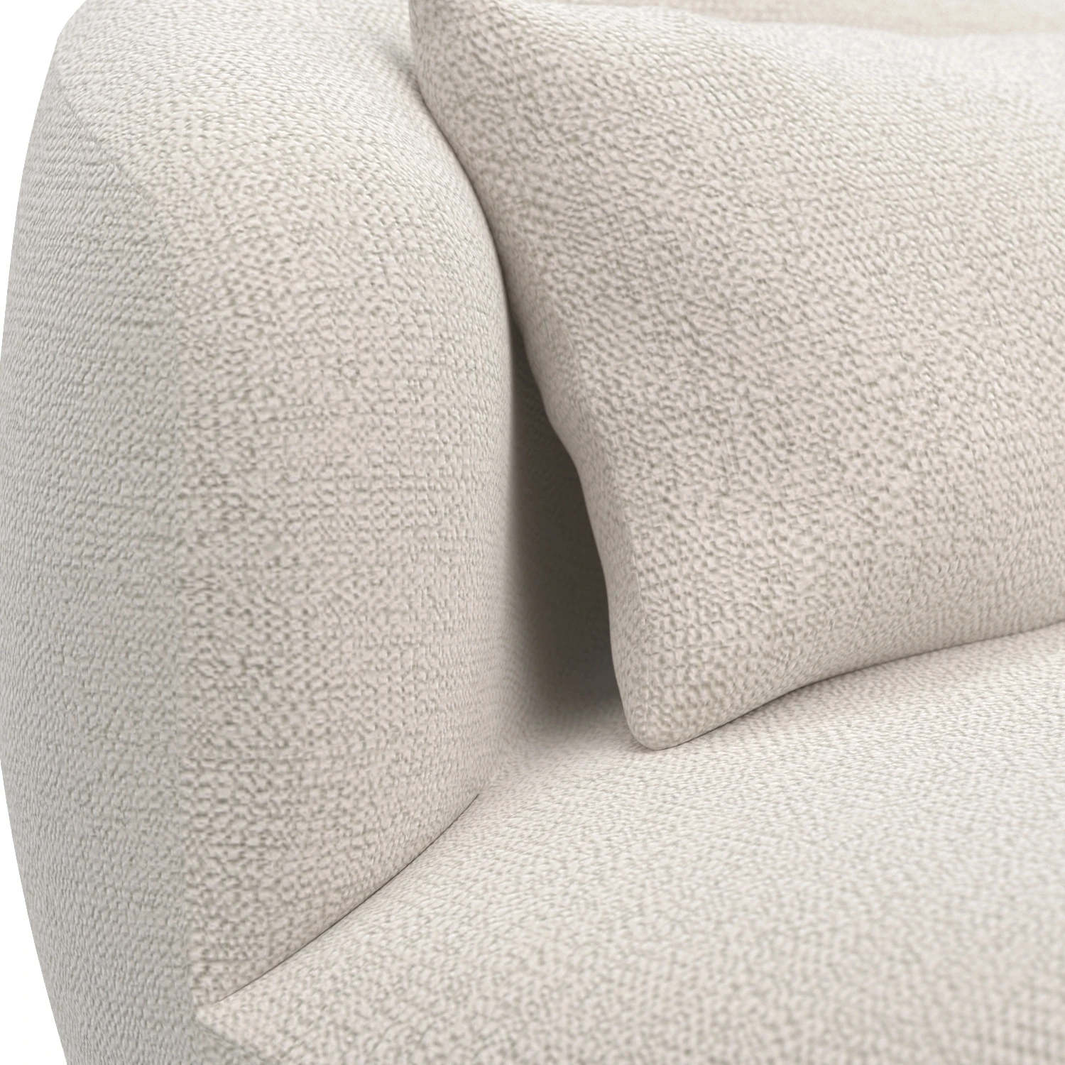 Soraya Swivel Armless Chair 3D Model_05
