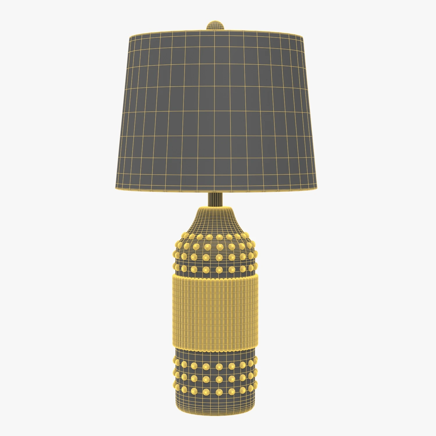 Surya LTT-002 Lutton Table Lamp Portable Light 3D Model_07