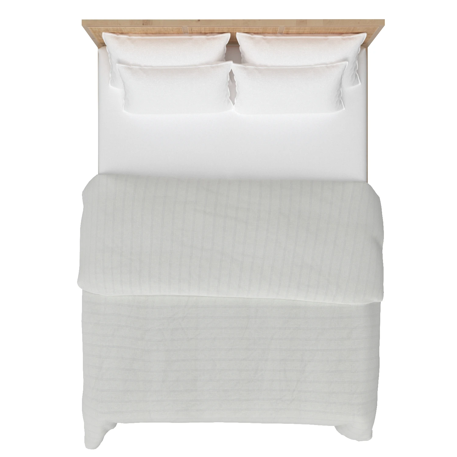 Sydney Queen Bed 3D Model_04