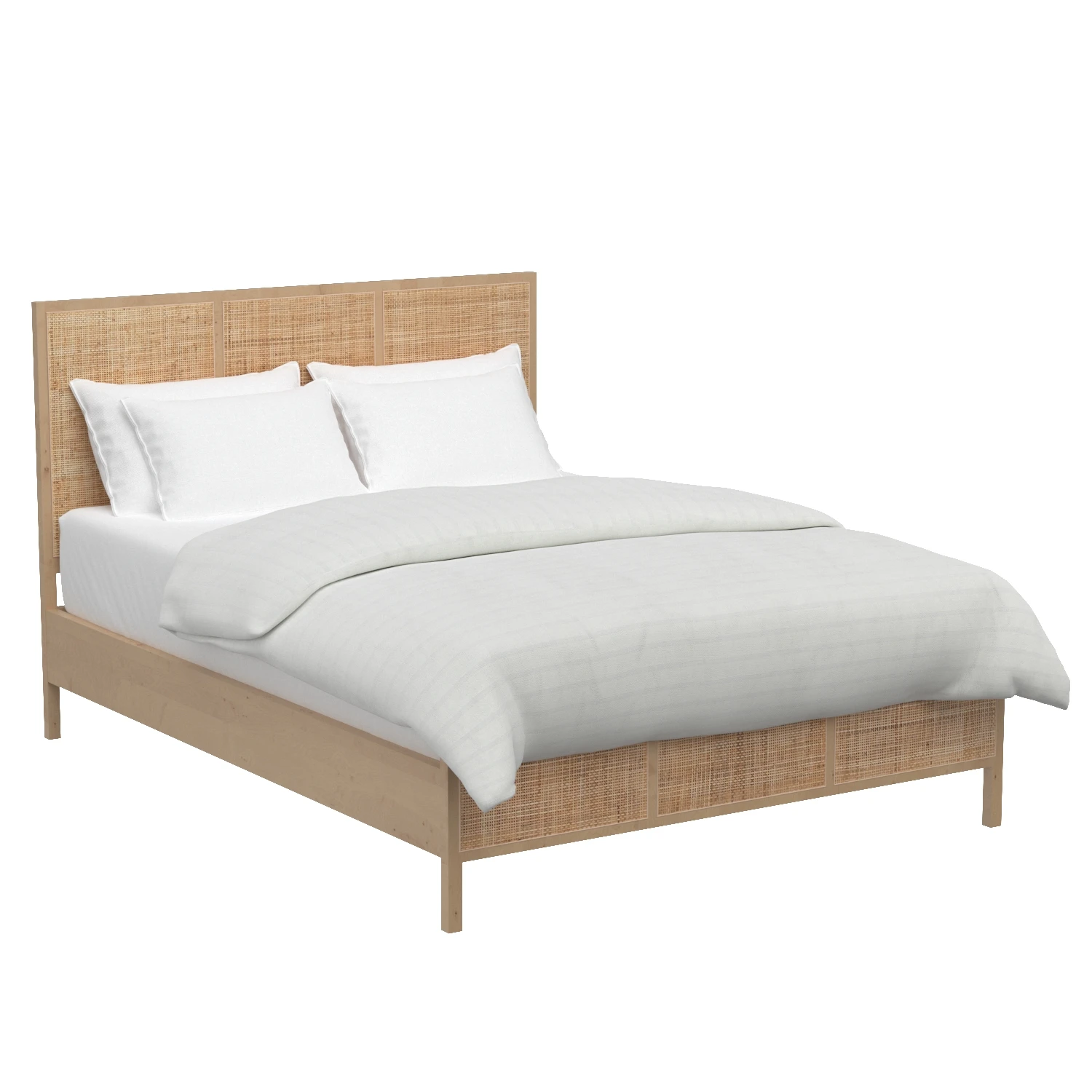 Sydney Queen Bed 3D Model_06