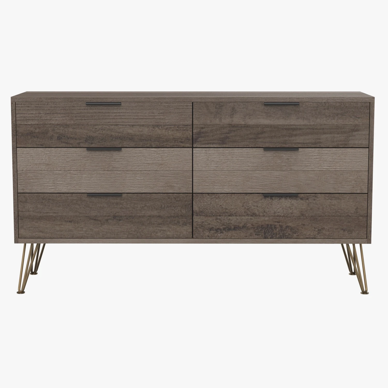 Urbanite 1604-5 6-Drawer Dresser 3D Model_01