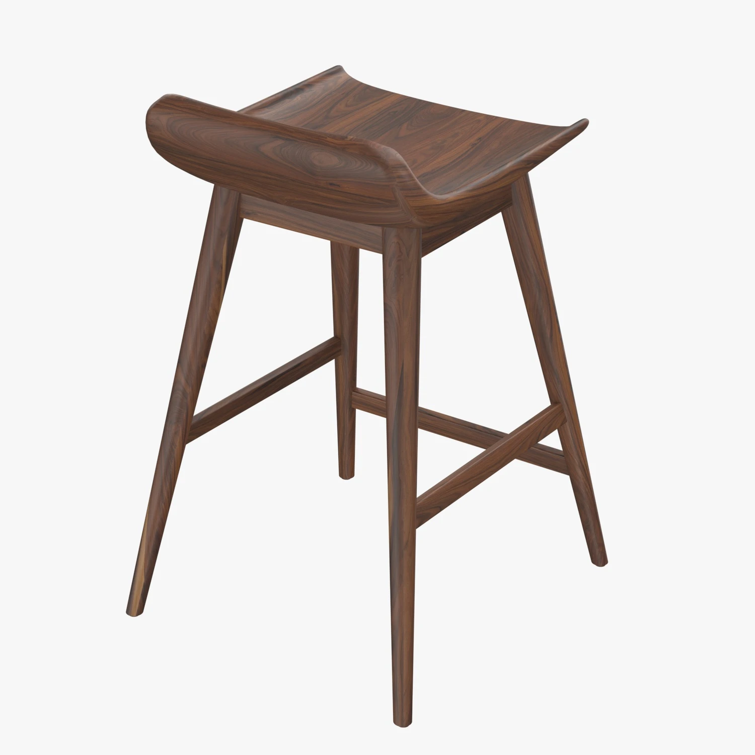 Wainscott Counter Stool 3D Model_06