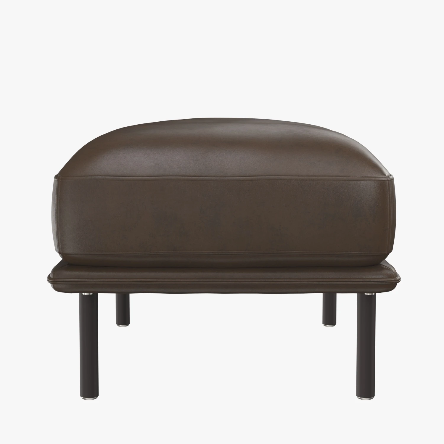 Wells Leather Ottoman 3D Model_03
