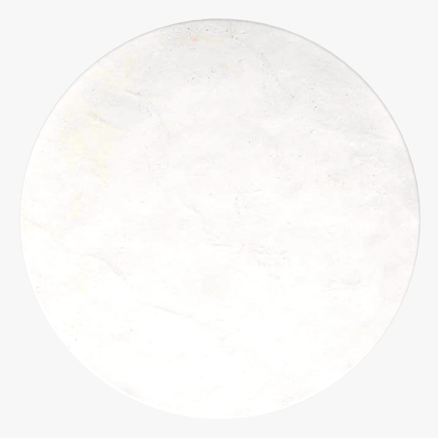 Willy Plaster Round Pedestal Side Table 3D Model_04