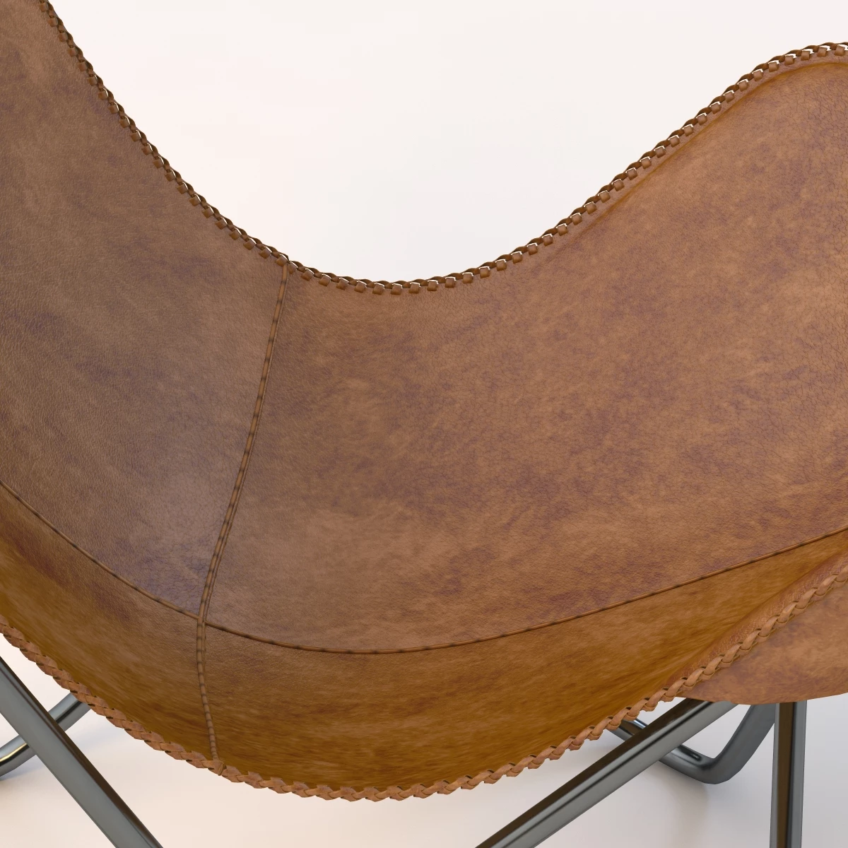 Bergama Butterfly Chair 3D Model_03