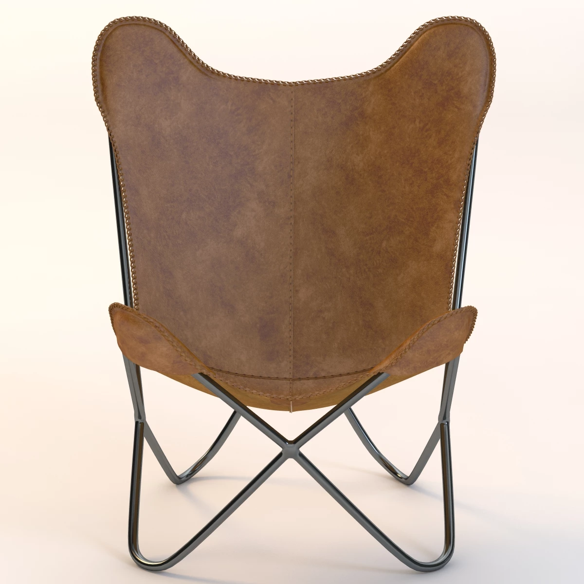 Bergama Butterfly Chair 3D Model_08