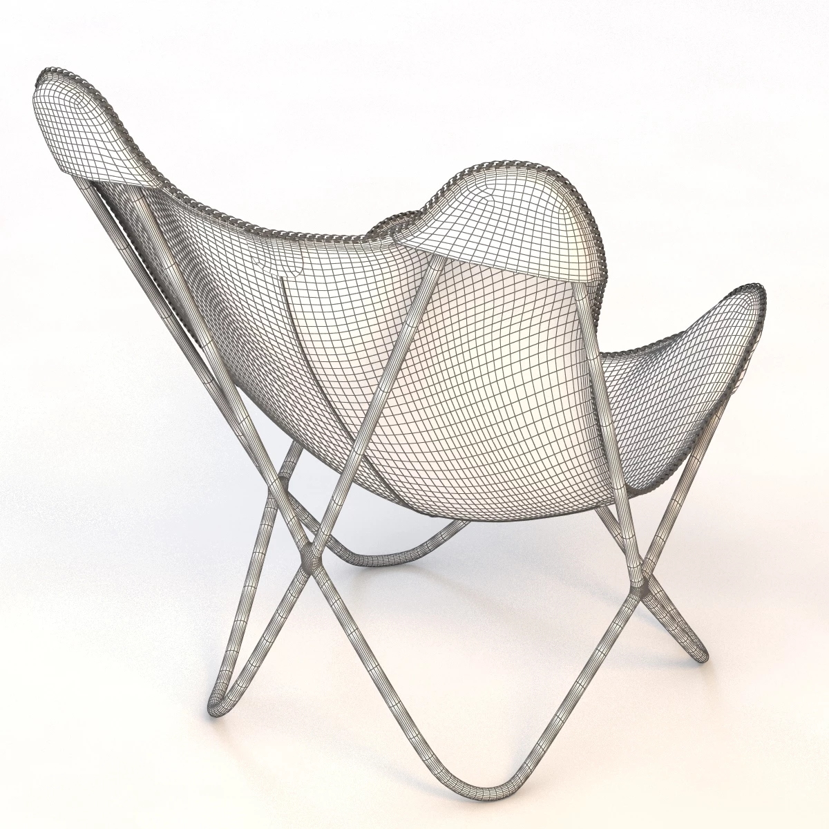 Bergama Butterfly Chair 3D Model_011