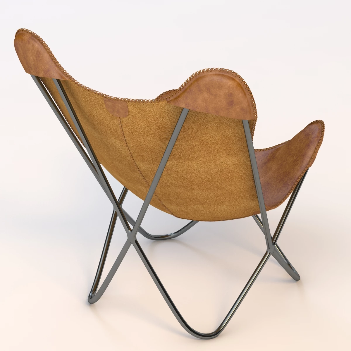 Bergama Butterfly Chair 3D Model_04