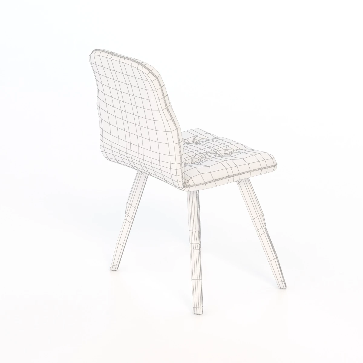 BETIB S Upholstered Chair 3D Model_012