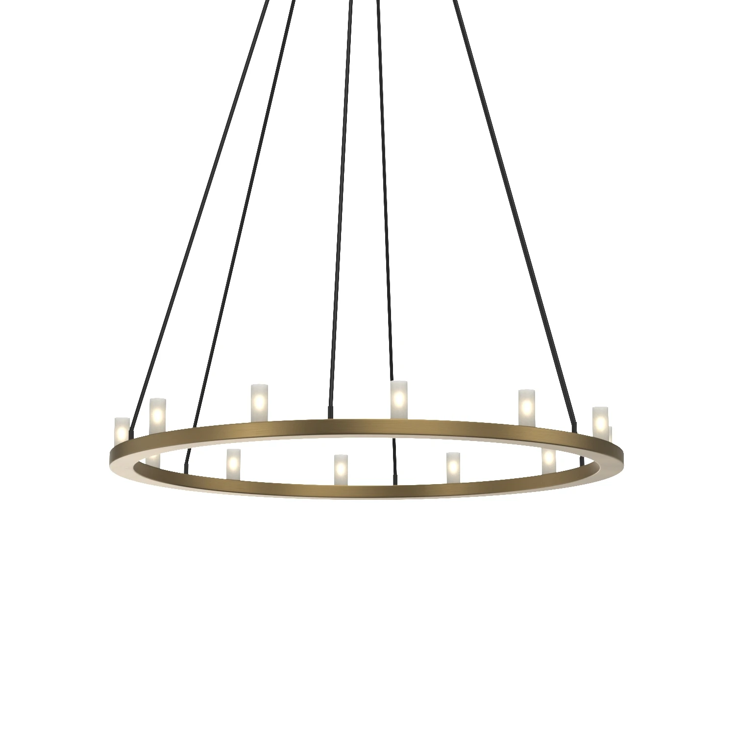 Rennes Round Chandelier 3D Model_01