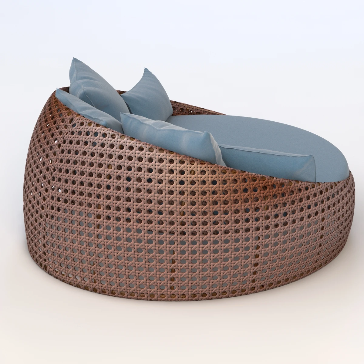 St Martin Wicker Daybed 3D Model_04