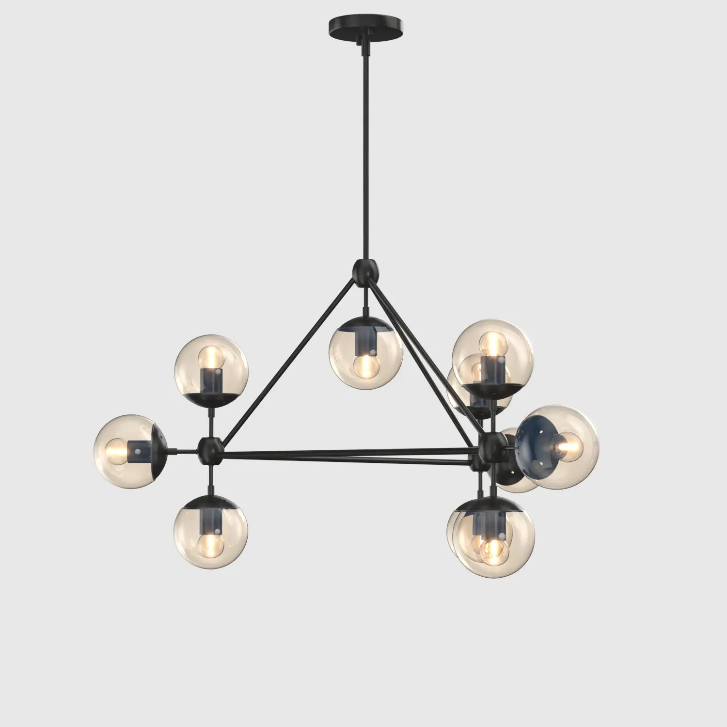 Possini Euro Gable 10-Light Modern Chandelier 3D Model_03