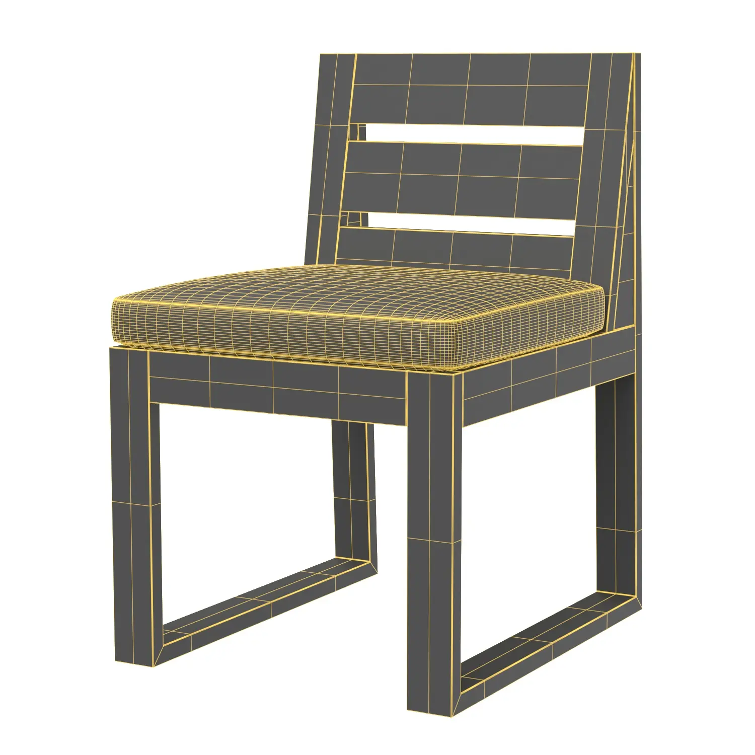 RH Tropea Dining Side Chair 3D Model_07