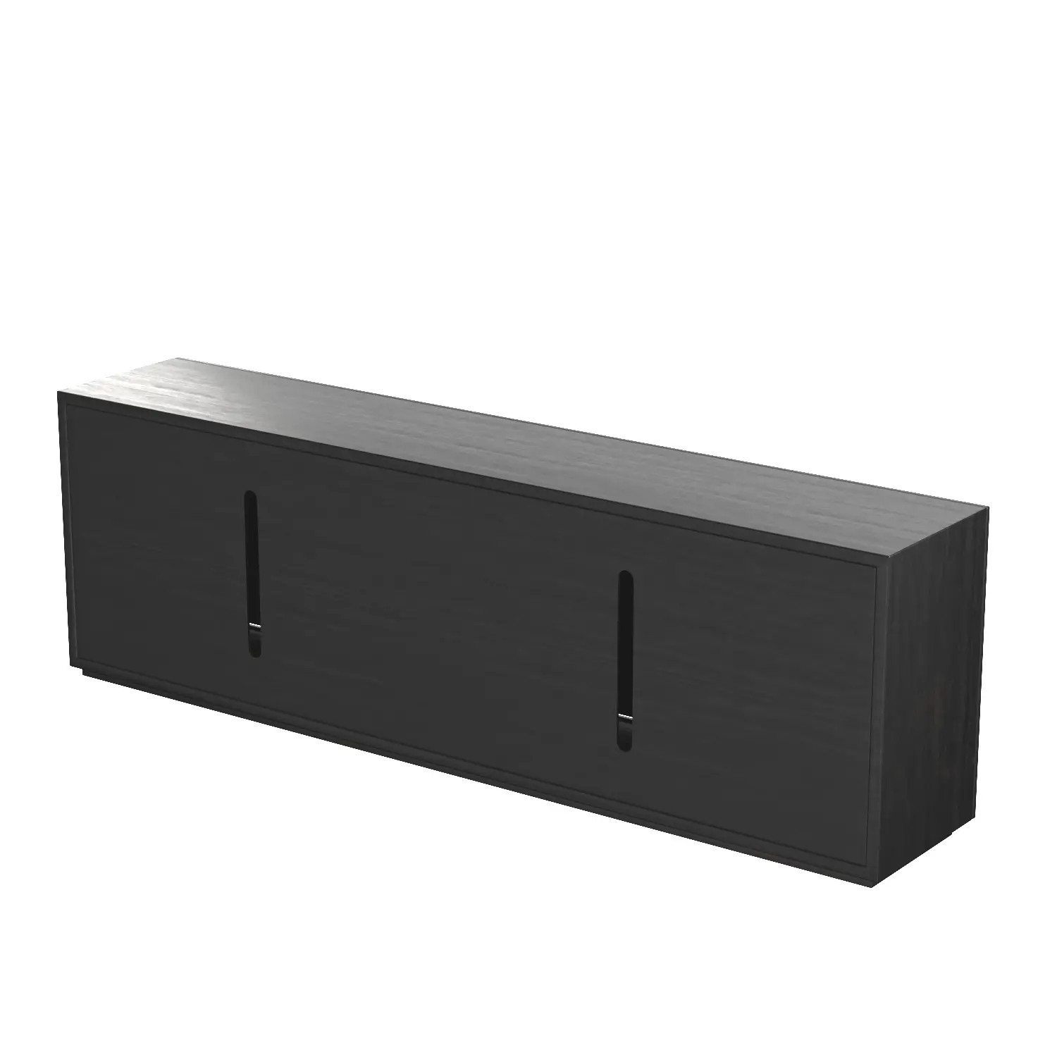 Sanctuary Noir Et Blanc Entertainment Console PBR 3D Model_06