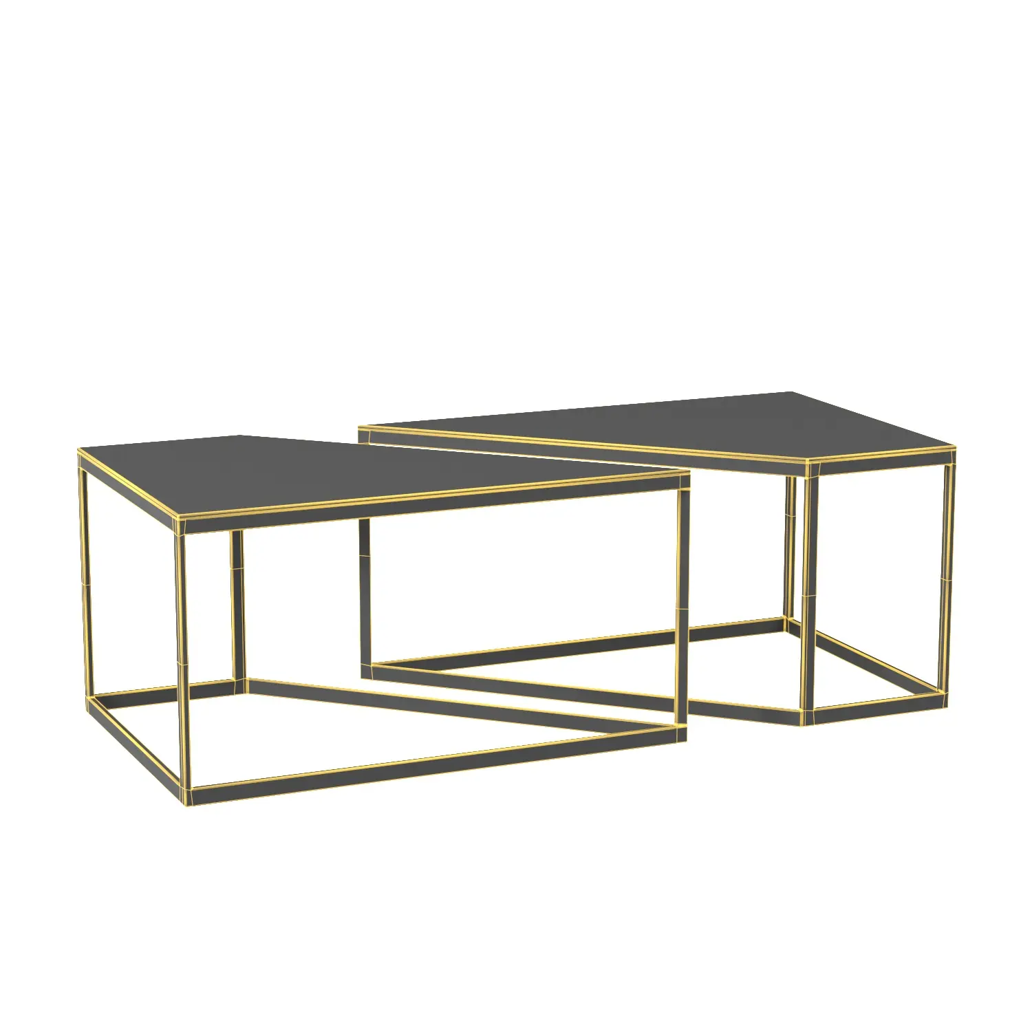 Austin Cocktail Table Set 3D Model_07