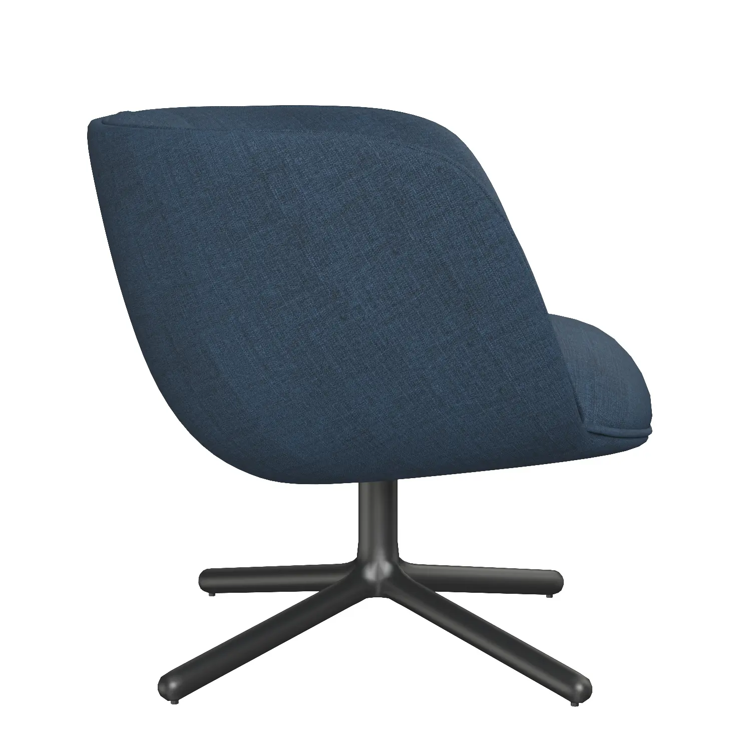 Bom Bom Swivel Lounge Chair 3D Model_03