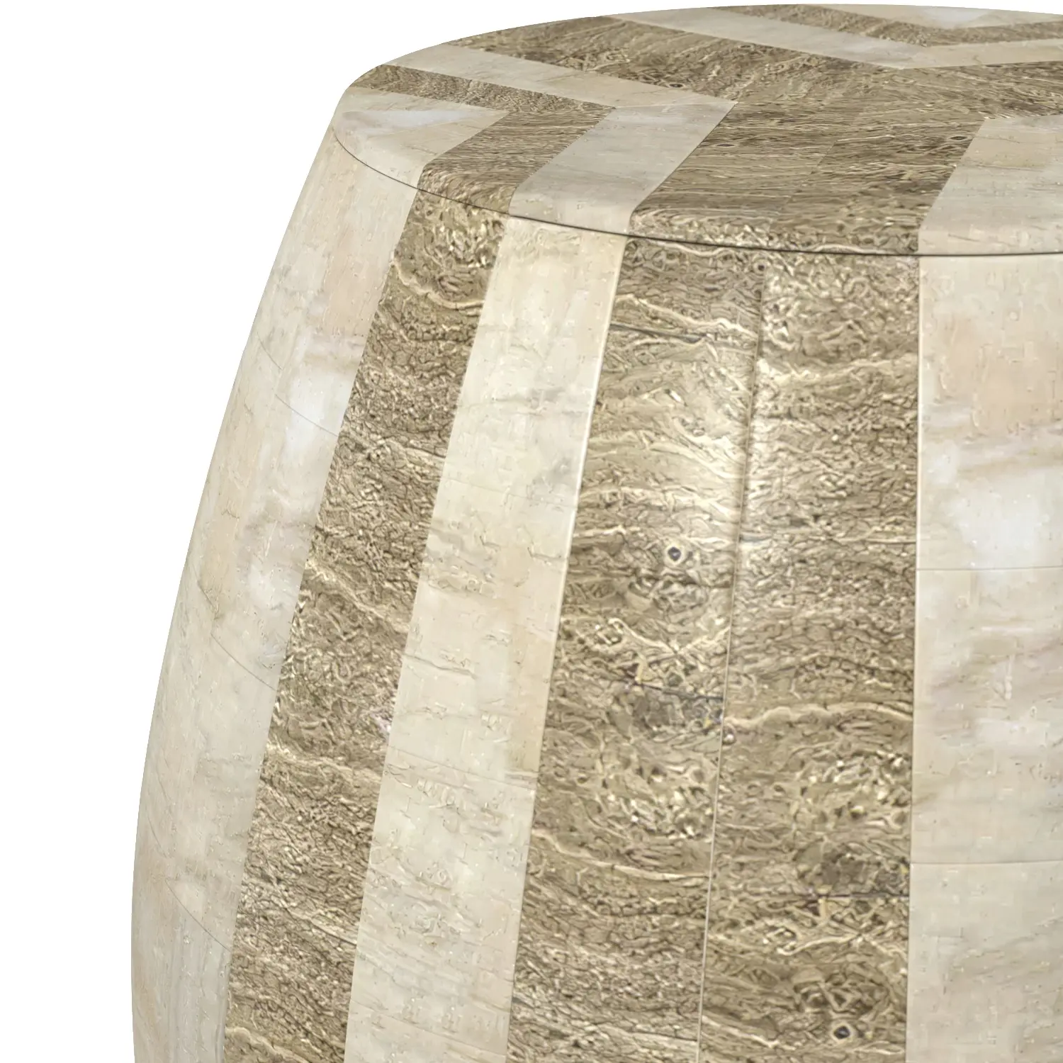 Dali Outdoor Stool Tan 3D Model_05