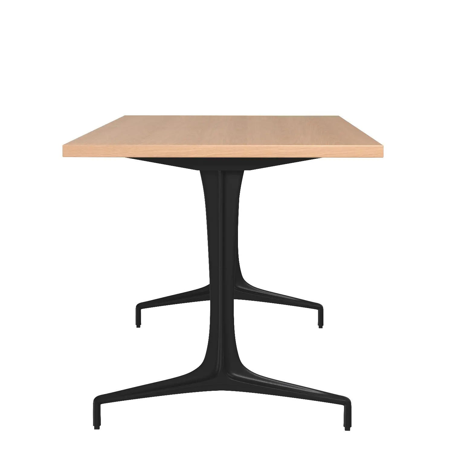 Edge Mount Locking Casters Serif Table 3D Model_03