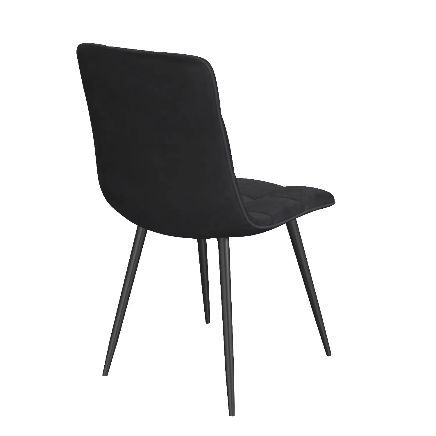 Faux Leather Dining Chairs 3D Model_06