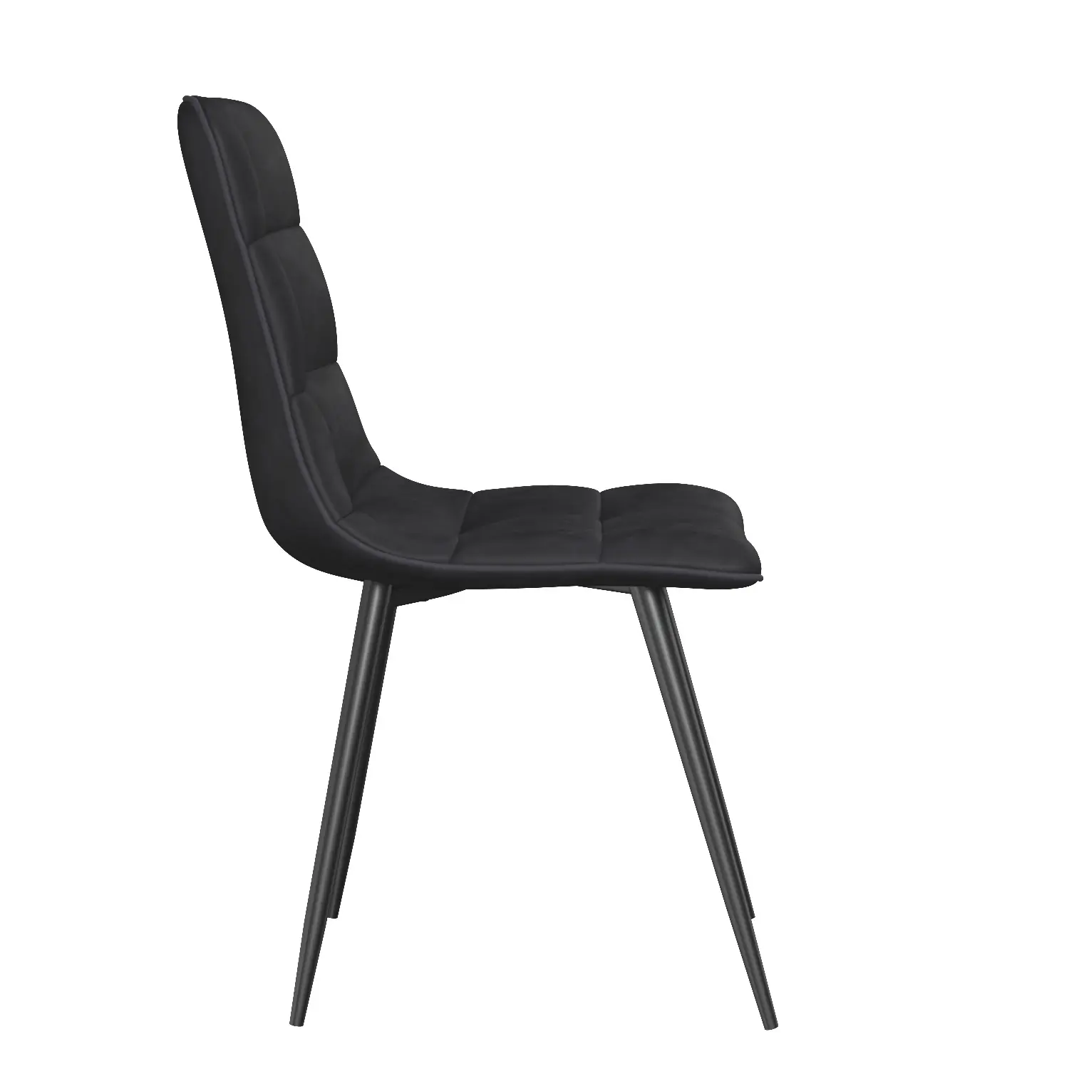 Faux Leather Dining Chairs 3D Model_03