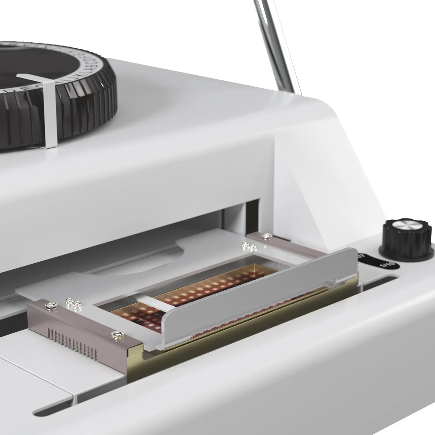Happybuy Embossing Machine 72 Character Card Embosser 3D Model_05