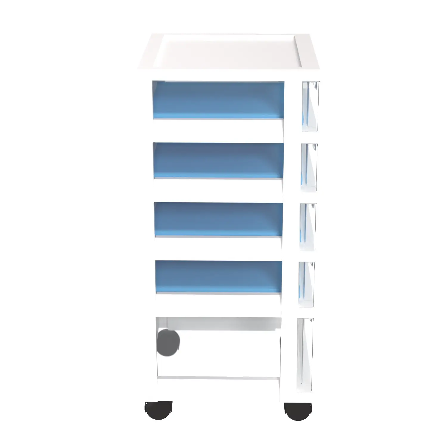 IRIS USA MC 341 NS Storage Drawer Cart 3D Model_03