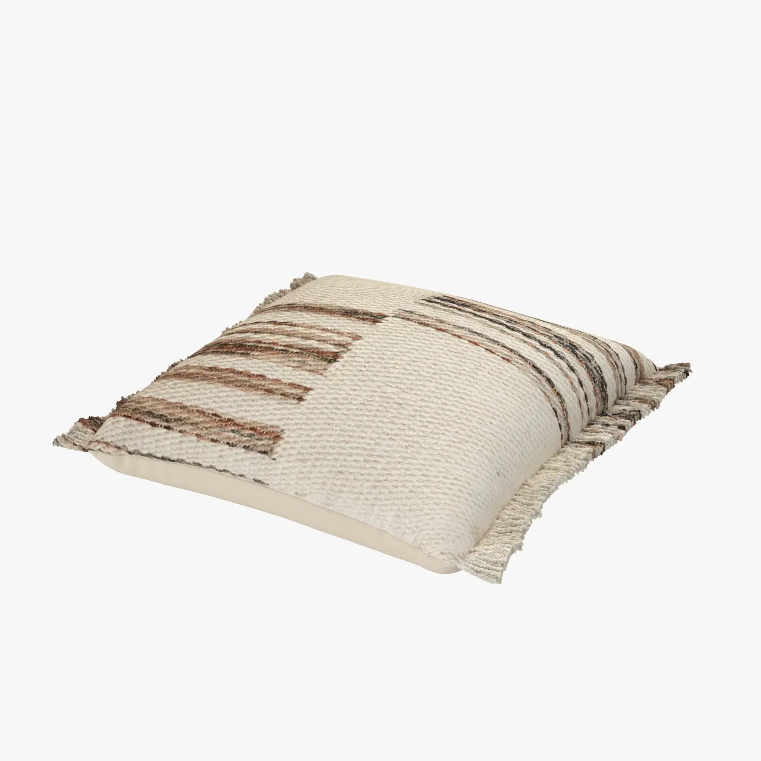 Loloi Magnolia Home Pillow Natural Multi Meadow Blu 3D Model_06