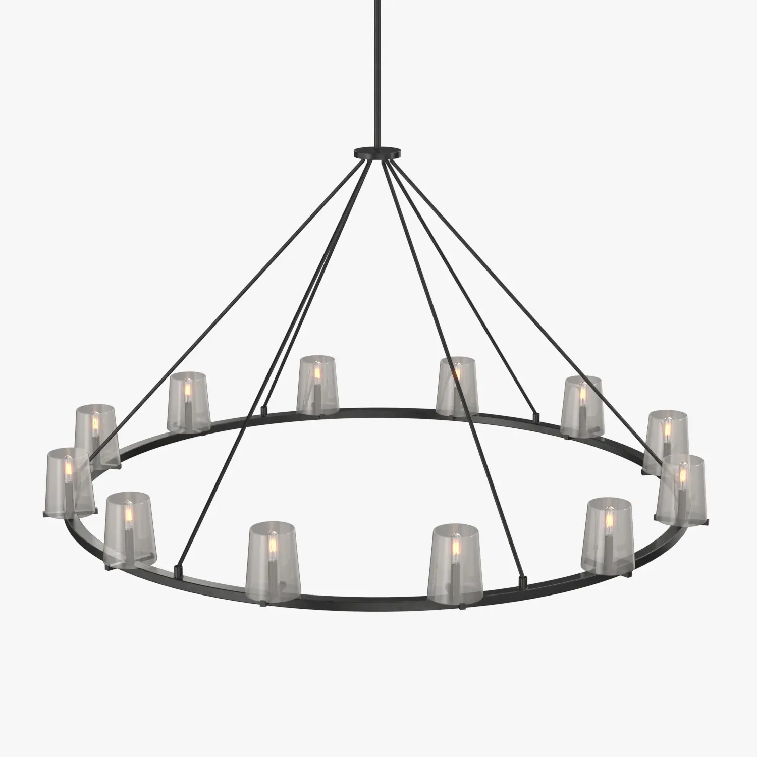 Pauillac Round Chandelier 60 in 3D Model_06